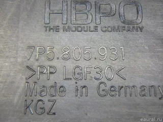 95850473100 VAG Кронштейн переднего бампера Porsche Cayenne 958 Арт E70716559, вид 10