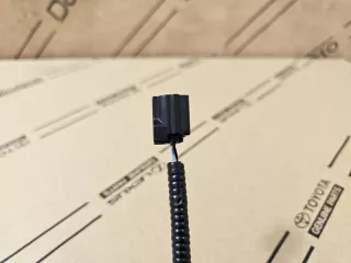 9098012728, 90980-12728 Штекер датчика наружной температуры Toyota Land Cruiser 200 Арт DN187276, вид 7
