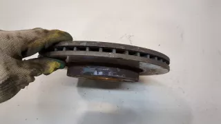 1808479,98AX1125B1F Диск тормозной передний Ford Fiesta 5 Арт 9376460, вид 2