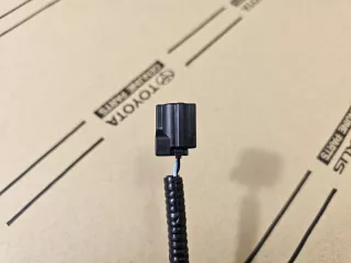 9098012728, 90980-12728 Штекер датчика наружной температуры Toyota Fortuner 2 Арт DN187360, вид 9