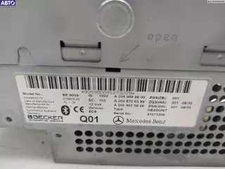 2049069800 Аудиомагнитола Mercedes C W204 Арт 54618079, вид 4