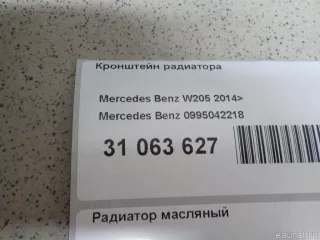 0995002500 Mercedes Benz Радиатор масляный Mercedes S C217 Арт E31063640, вид 9