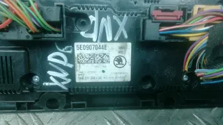 5E0907044E Блок управления печки и климат-контроля Skoda Octavia A7 Арт XNP06OV01, вид 3