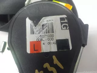 98010203XX Citroen-Peugeot Ремень безопасности с пиропатроном Citroen C4 Picasso 2 Арт E52448611, вид 13