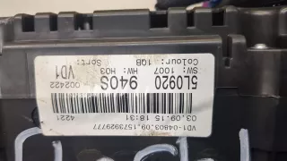 5L0920940S Щиток приборов (приборная панель) Skoda Yeti Арт 9418521, вид 3