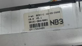 13269404 Блок управления печки / климат-контроля Opel Zafira B Арт 6983149, вид 3