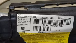 2118602705 Подушка безопасности боковая (в сиденье) Mercedes E W211 Арт 9421119, вид 3