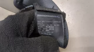 89850D5500 Ремень безопасности задний левый Kia Optima 4 Арт 9422367, вид 2