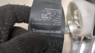 89810D5500 Ремень безопасности задний левый Kia Optima 4 Арт 9422350, вид 2