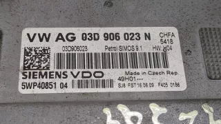 03D906023N Блок управления двигателем Skoda Fabia 2 Арт 9435205, вид 3