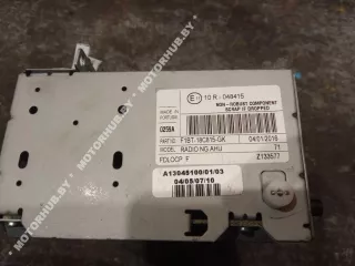 F1BT18C815GK Панель управления магнитолой Ford Focus 3 restailing Арт 00106507, вид 3