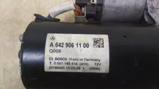 A6429061100 Стартер Mercedes C W204 Арт W41517-1, вид 3