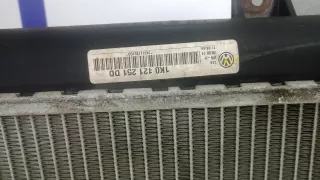 1K0121251EH Радиатор системы охлаждения Skoda Superb 2 Арт 6GM04KA01, вид 4