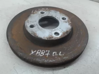  диск тормозной перед лев Ford Fiesta 5 Арт 24007299