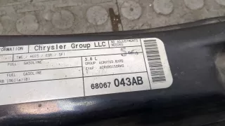 04677621AB Планка под капот Dodge Grand Caravan 5 Арт 9477970, вид 2