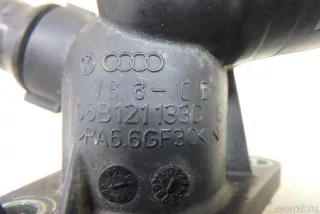 06B121132D VAG Фланец (тройник) системы охлаждения Audi A6 C5 (S6,RS6) Арт E95716391, вид 4