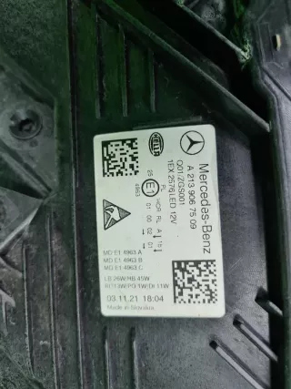 A2139066308 Фара левая Mercedes E W213 Арт 0000007272363, вид 19