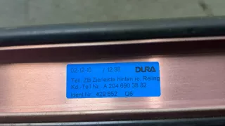 A2046903882 Молдинг крыши Mercedes GLK X204 Арт 9487659, вид 3