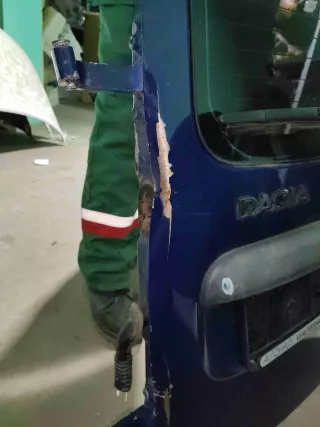  Дверь задняя распашная левая   Dacia Logan 1 Арт DL265, вид 3