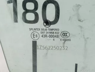 1Z5845206C VAG Стекло двери задней правой Skoda Octavia A8 Арт E31578527, вид 2