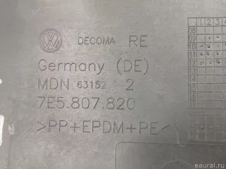 7E5807820GRU VAG Накладка переднего бампера правая Volkswagen Transporter T5 restailing Арт E31585128, вид 9