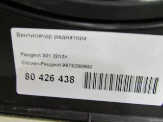 9675280980 Citroen-Peugeot Вентилятор радиатора Peugeot 208 Арт E80426438, вид 6