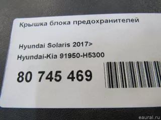 91950H5300 Hyundai-Kia Крышка блока предохранителей Hyundai Solaris 2 Арт E80745469, вид 6