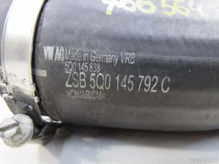 5Q0145838 VAG Патрубок интеркулера Seat Leon 3 Арт E80766564, вид 2