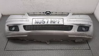 1698800140 Бампер передний серебристый Mercedes A W169 Арт 9043929, вид 1