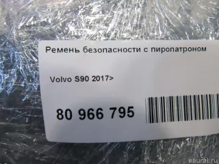 31484558 Volvo Ремень безопасности с пиропатроном Volvo S90 2 Арт E80966795, вид 10