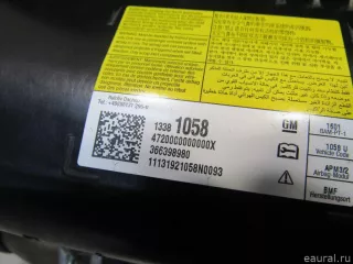 13381058 GM Подушка безопасности пассажирская (в торпедо) Opel Zafira C Арт E80987336, вид 5