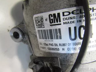 13335253 GM Компрессор кондиционера Opel Zafira C Арт E80991775, вид 4