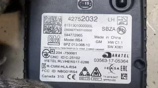 42752032 Датчик мертвых (слепых) зон Chevrolet TrailBlazer 3 Арт 20010778, вид 2