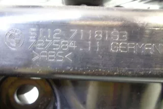 7118193 , art12291221 Кронштейн крепления бампера заднего BMW 3 E90/E91/E92/E93 Арт 12291221, вид 4