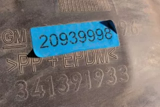 20939998 , art12297652 Защита арок задняя левая (подкрылок) Opel Insignia 1 Арт 12297652, вид 14
