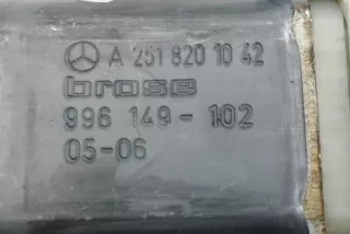 A2518201042 , art13223433 Моторчик стеклоподъемника задний правый Mercedes ML W164 Арт 13223433, вид 2