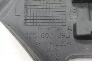 3C0807393 , art13234494 Кронштейн крепления бампера заднего Volkswagen Passat B6 Арт 13234494, вид 12