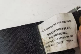 2021686 , art13249349 Ремень безопасности задний правый Chrysler 300C 1 Арт 13249349, вид 4