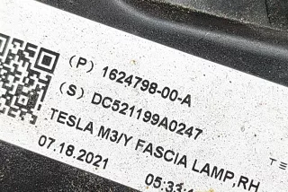 1624798-00-A , art13644883 Фара противотуманная правая Tesla model 3 Арт 13644883, вид 4