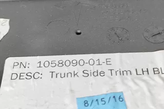 1058095-01-E, 1058090-01-E , art13691217 Обшивка багажника Tesla model X Арт 13691217, вид 5