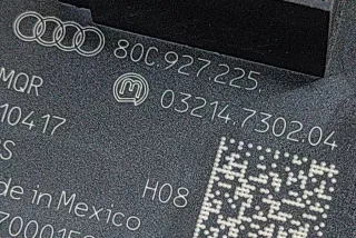80C927225 , art12779266 Кнопка ручного тормоза (ручника) Audi Q5 2 Арт 12779266, вид 6