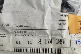 8174185, 51118174185 , art15133087 Пол багажника BMW 1 F20/F21 Арт 15133087, вид 6