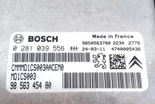 9856345480, 0281039556, 9850563780 , art13253803 Блок управления двигателем Peugeot 5008 2 Арт 13253803, вид 2