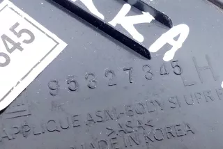 95327345 , art13922106 Молдинг крыла переднего левого Opel Mokka 1 restailing Арт 13922106, вид 4