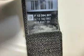 13394801, 13392992 , art12324171 Ремень безопасности передний левый Opel Zafira C Арт 12324171, вид 3
