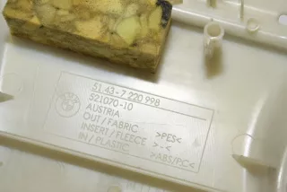 7248164, 7240688, 7291683, 7220997, 51167322291, 7288215, 7240687, 51167356341, 4307054, 51437288215 Обшивка салона BMW 3 F30/F31/GT F34 Арт , вид 5