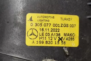 A1698201556 , art12806810 Фара противотуманная правая Mercedes CLS C218 Арт 12806810, вид 3