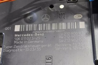 2129009722 , art12812028 Блок реле Mercedes CLS C218 Арт 12812028, вид 2