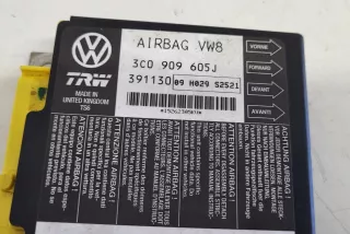 3C0909605J , art12458954 Блок AirBag Volkswagen Passat B6 Арт 12458954, вид 2