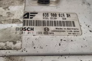 038906019BH , art13696885 Блок управления двигателем Volkswagen Sharan 1 restailing Арт 13696885, вид 2